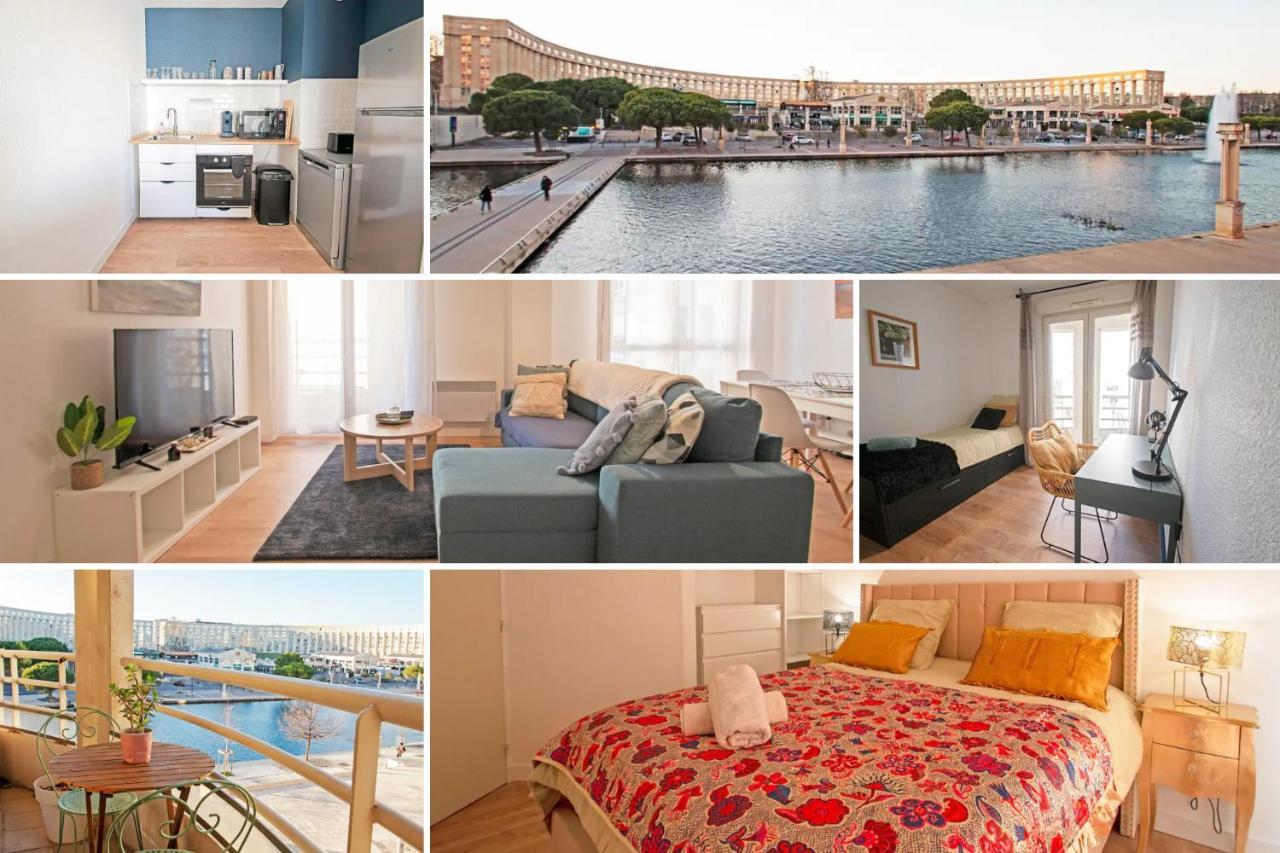 Appartement Cosy , Vue Imprenable, Parking Prive 蒙彼利埃 外观 照片